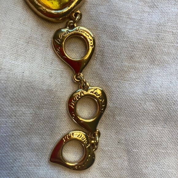 Yves Saint Laurent cabochons bracelet Goossens era - Picture 5 of 16